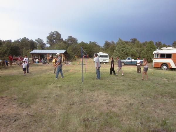 Campground gathering